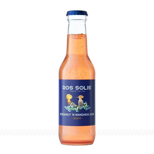 Ros Solis Bergamot & Mandarin Soda 200ml