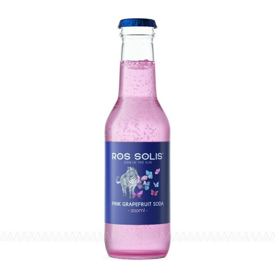 Ros Solis Pink Grapefruit Soda 200ml