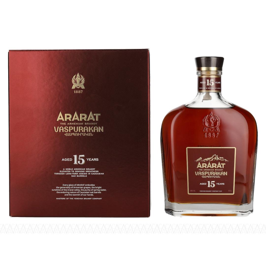 Ararat Vaspurakan 15 Years Old Armenian Brandy 700ml