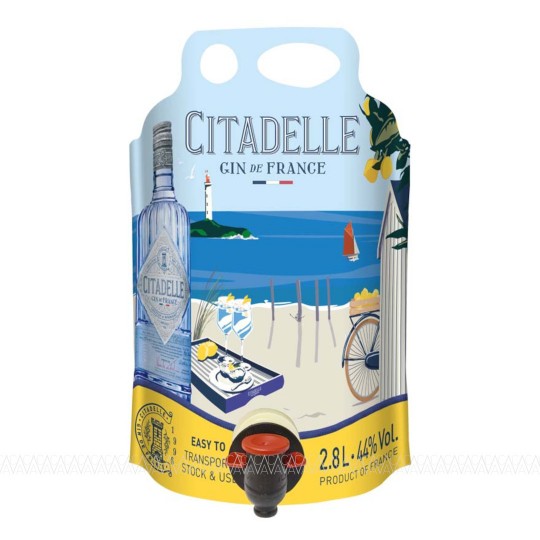 Citadelle Original Gin Eco Pouch Ασκός 2.8L