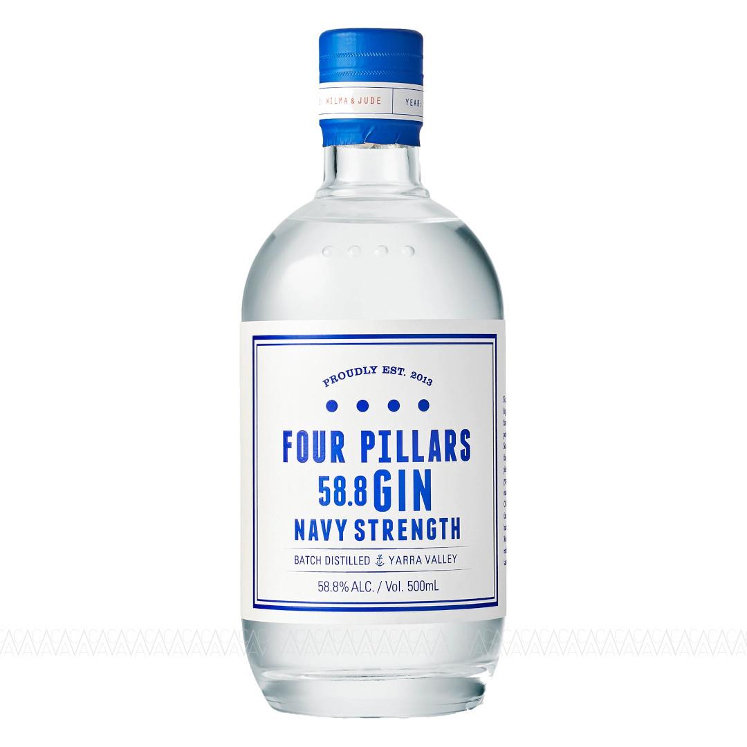 Four Pillars Navy Strenght Gin 58,8% alc. 500ml