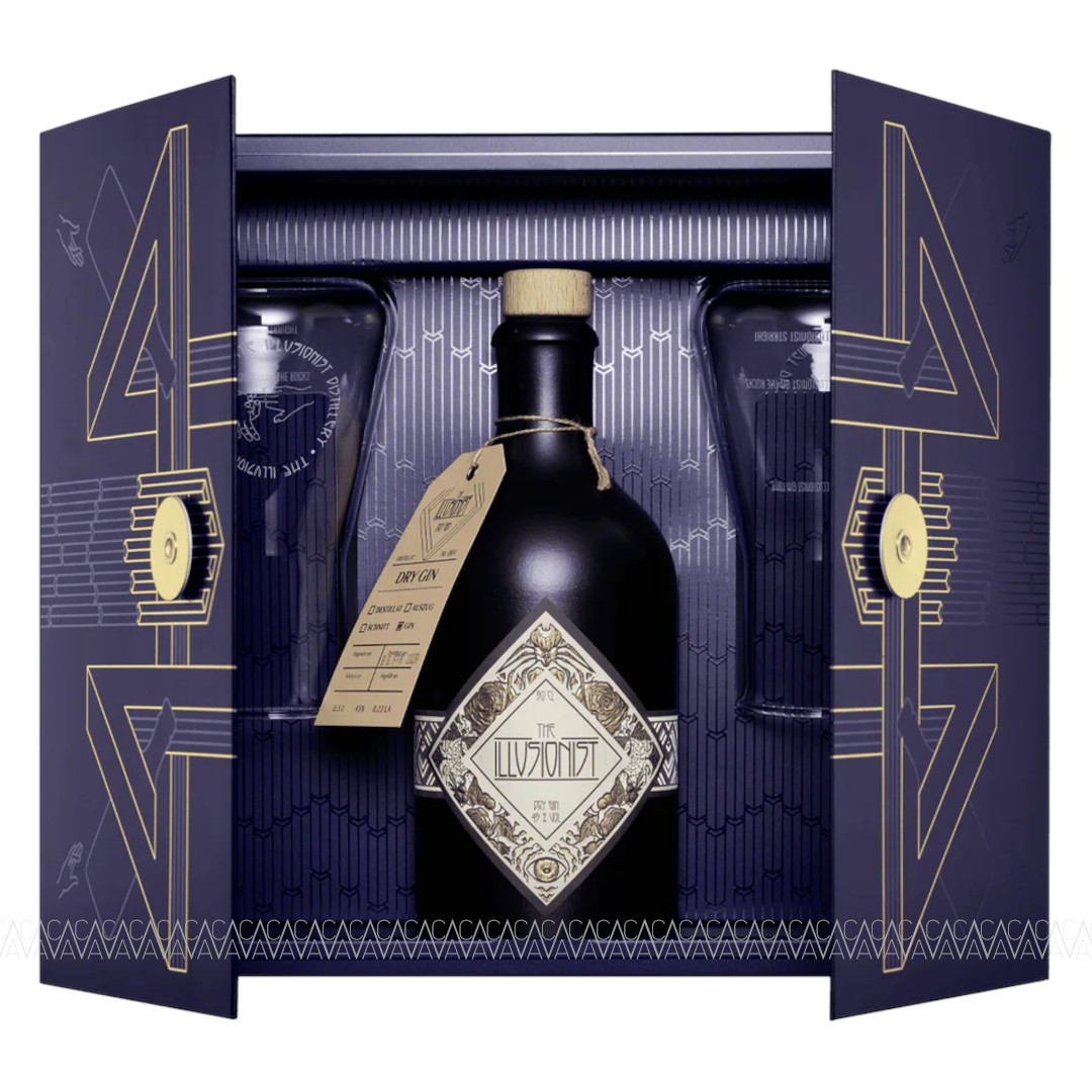 The Illusionist Dry Gin 500ml Mysterium Box