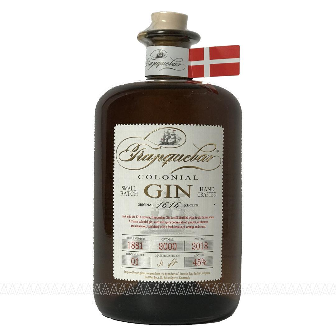 Tranquebar Colonial Small Batch Gin 700ml