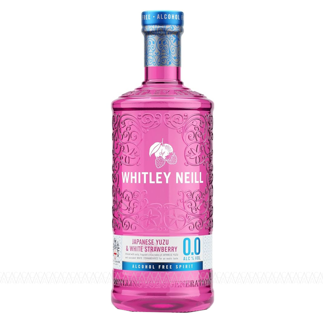 Whitley Neill Japanese Yuzu & White Strawberry Alcohol Free 0% 700ml