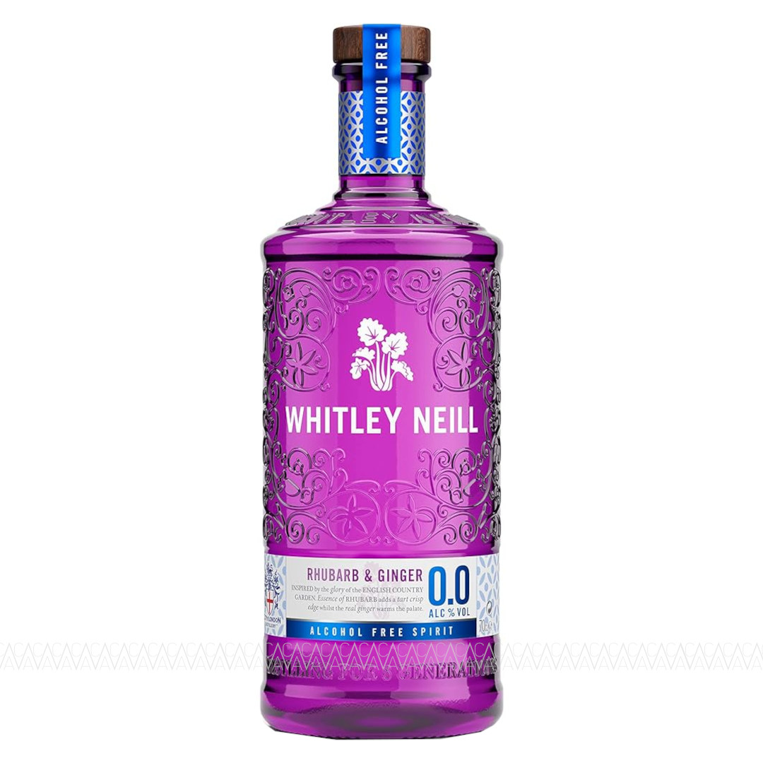 Whitley Neill Rhubarb & Ginger Alcohol Free 0% 700ml
