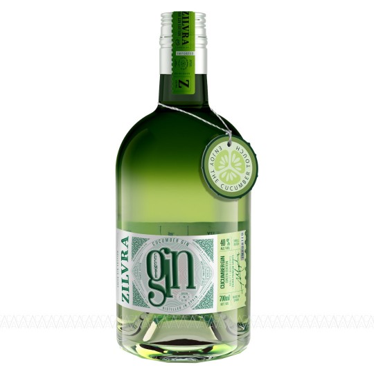 Zilvra Cucumber Gin 700ml