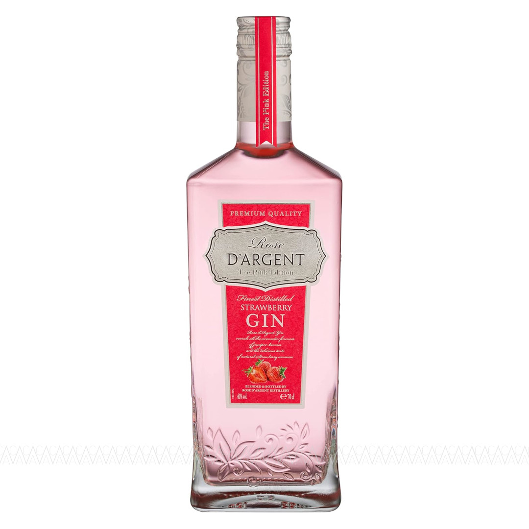 Rose D' Argent Strawberry Gin 700ml