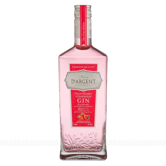 Rose D' Argent Strawberry Gin 700ml