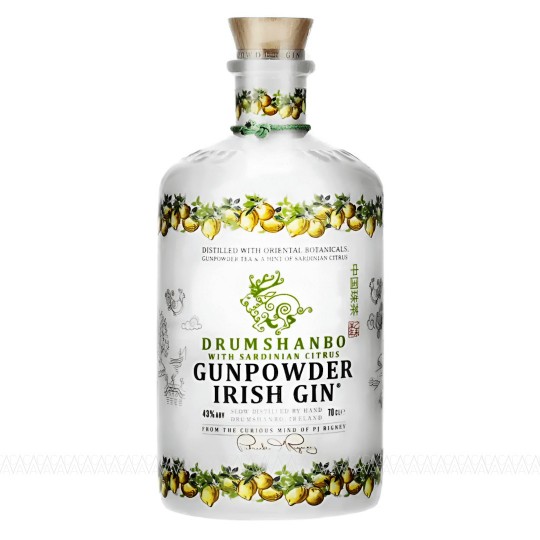 Drumshanbo Gunpowder Sardinian Citrus Gin Ceramic Edition 700ml