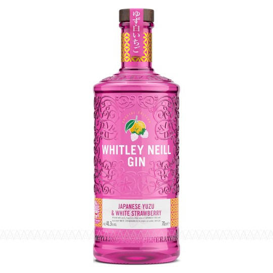 Whitley Neill Japanese Yuzu & White Strawberry Gin 700ml