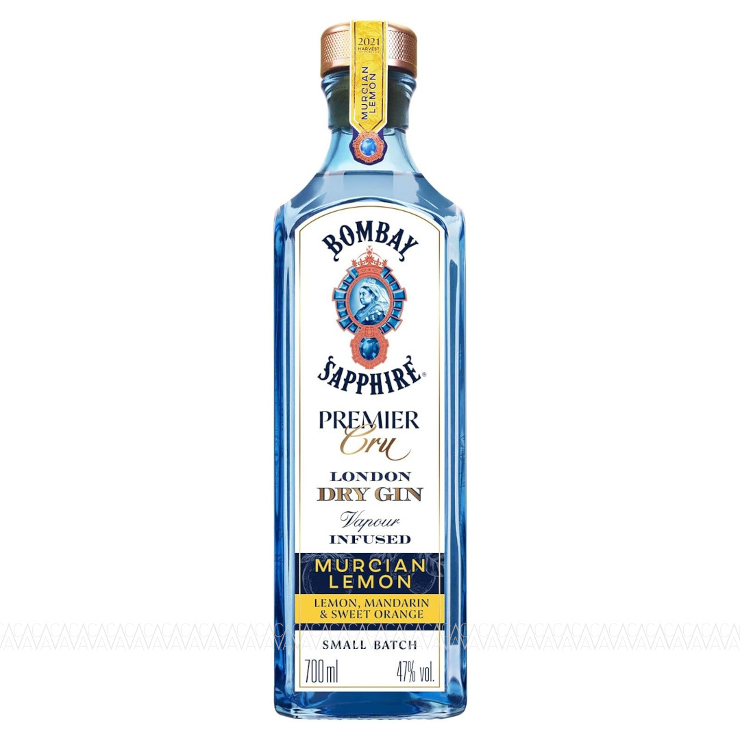 Bombay Sapphire Premier Cru London Dry Gin Murcian Lemon 47% 700ml