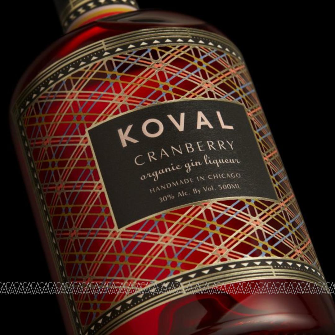 Koval Cranberry Organic Gin Λικέρ 500ml