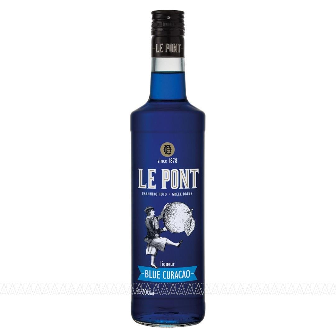 Le Pont Blue Curacao Λικέρ 700ml