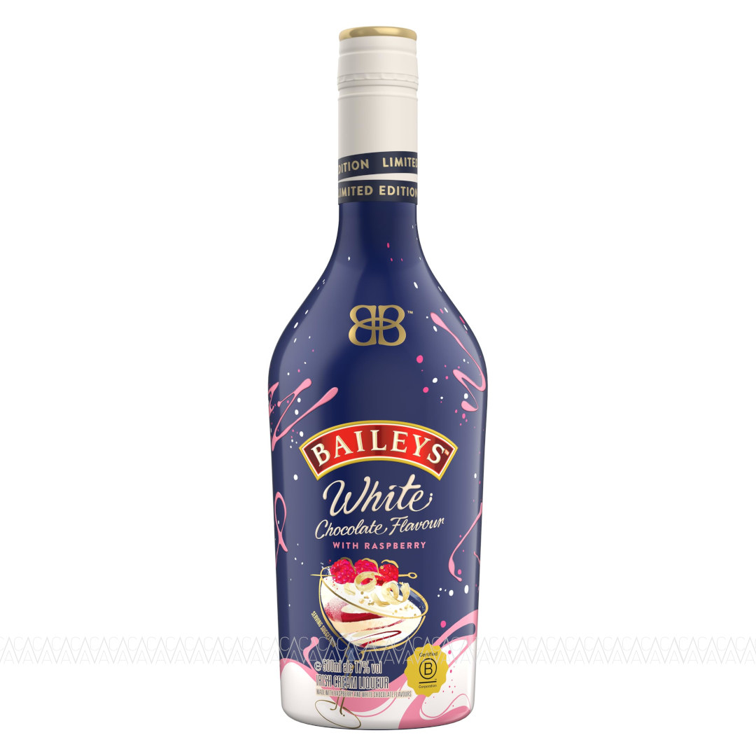 Baileys White Chocolate With Raspberry 500ml Baileys White Chocolate With Raspberry 500ml