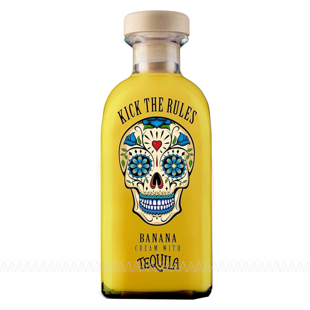 Kick The Rules Banana Cream With Tequila Liqueur 700ml