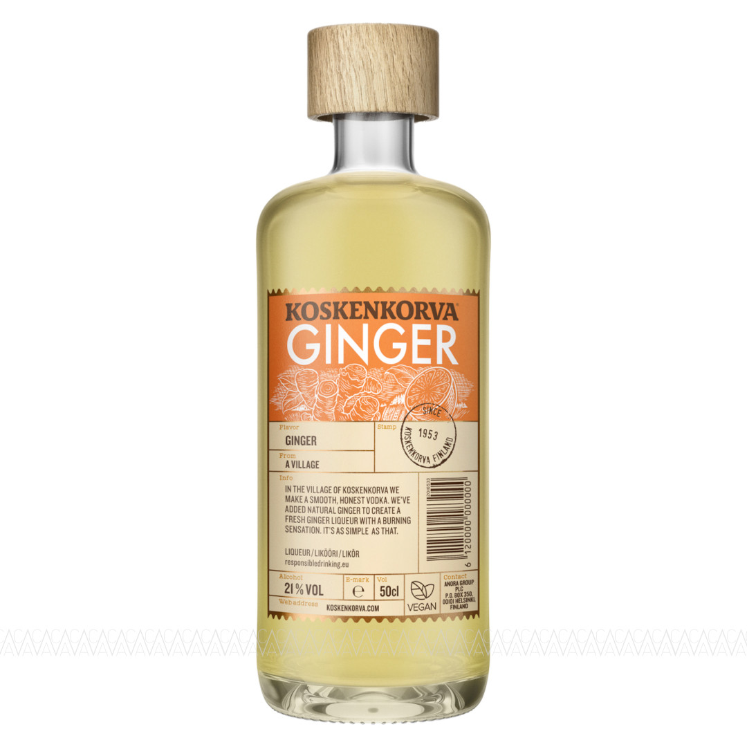 Koskenkorva Ginger 500ml Koskenkorva Ginger 500ml