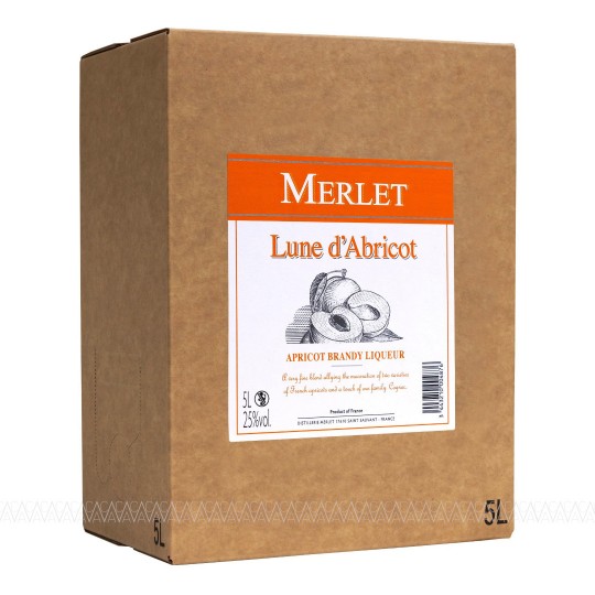 Merlet Apricot (Βερίκοκο) Brandy Bag In Box Ασκός 5L