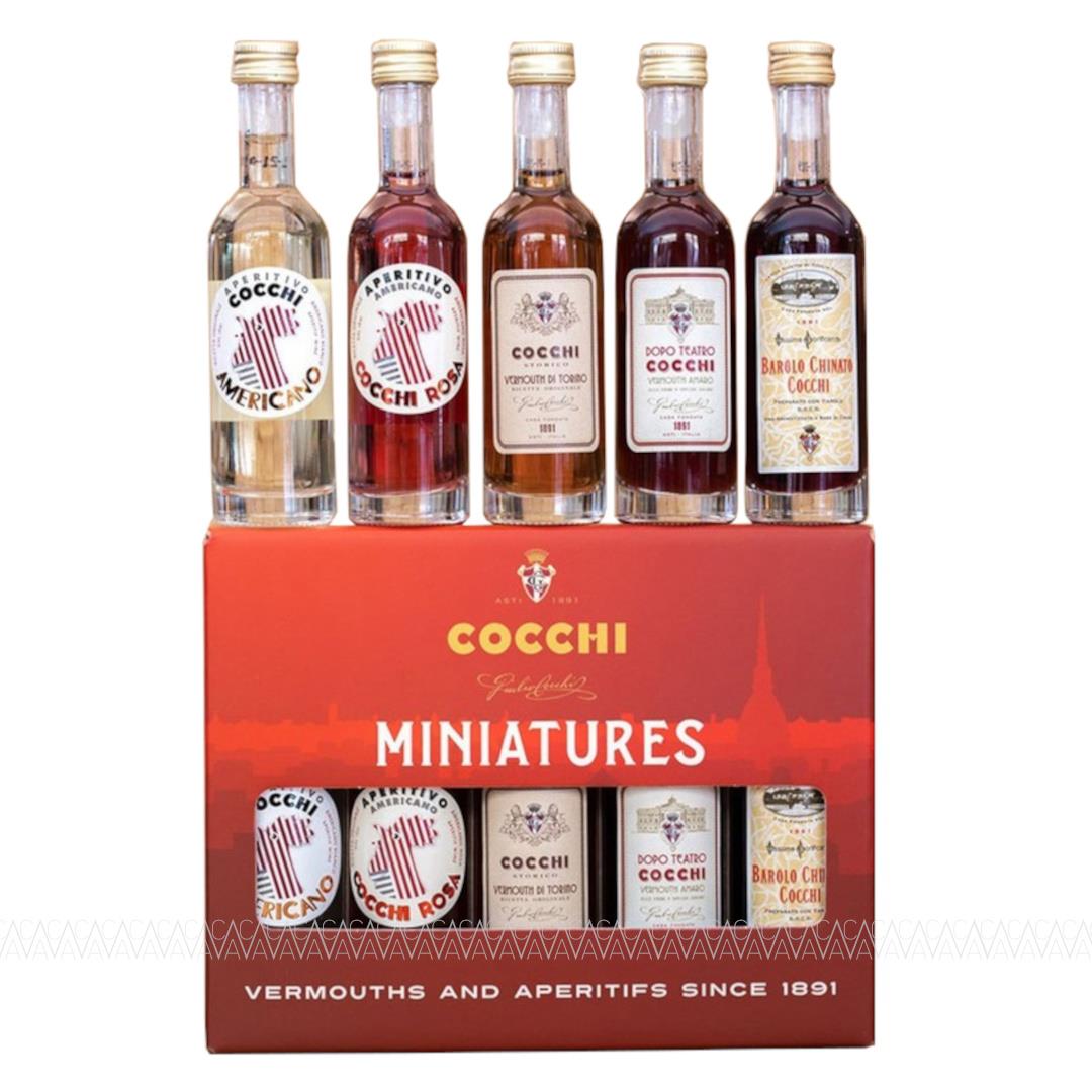 Cocchi Vermouth & Aperitif Miniature Pack 5x50ml