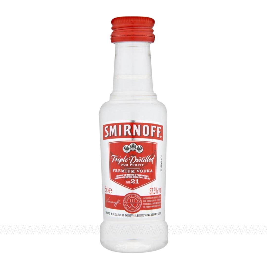 Μινιατούρα Smirnoff Red Vodka 50ml