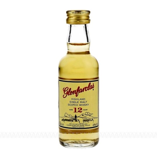 Μινιατούρα Glenfarclas 12 Years Old Single Malt Whisky 50ml