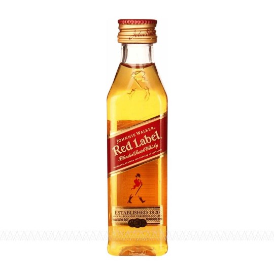 Μινιατούρα Johnnie Walker Red Label Blended Whisky 50ml