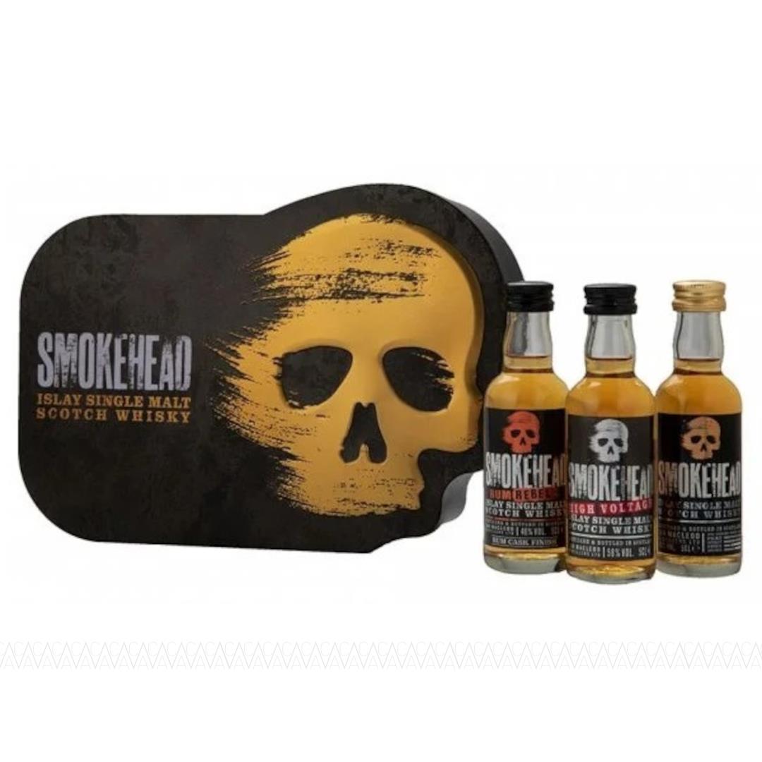 Smokehead Whisky Miniature Gift Pack 3x50ml