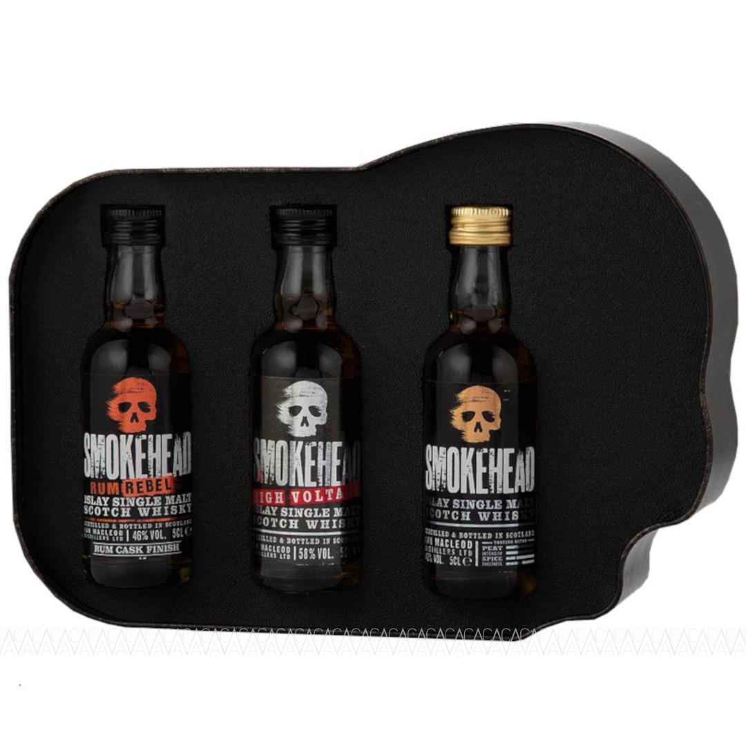 Smokehead Whisky Miniature Gift Pack 3x50ml