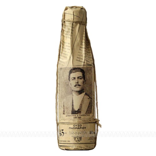 Γιαννατσής Retro Ούζο Πλωμαρίου 45% alc. 200ml