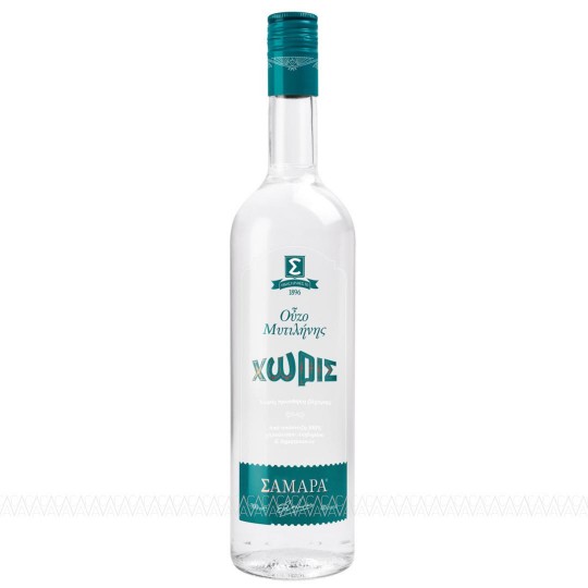 Σαμαράς Ούζο Μυτιλήνης Χωρίς Προσθήκη Ζάχαρης 700ml
