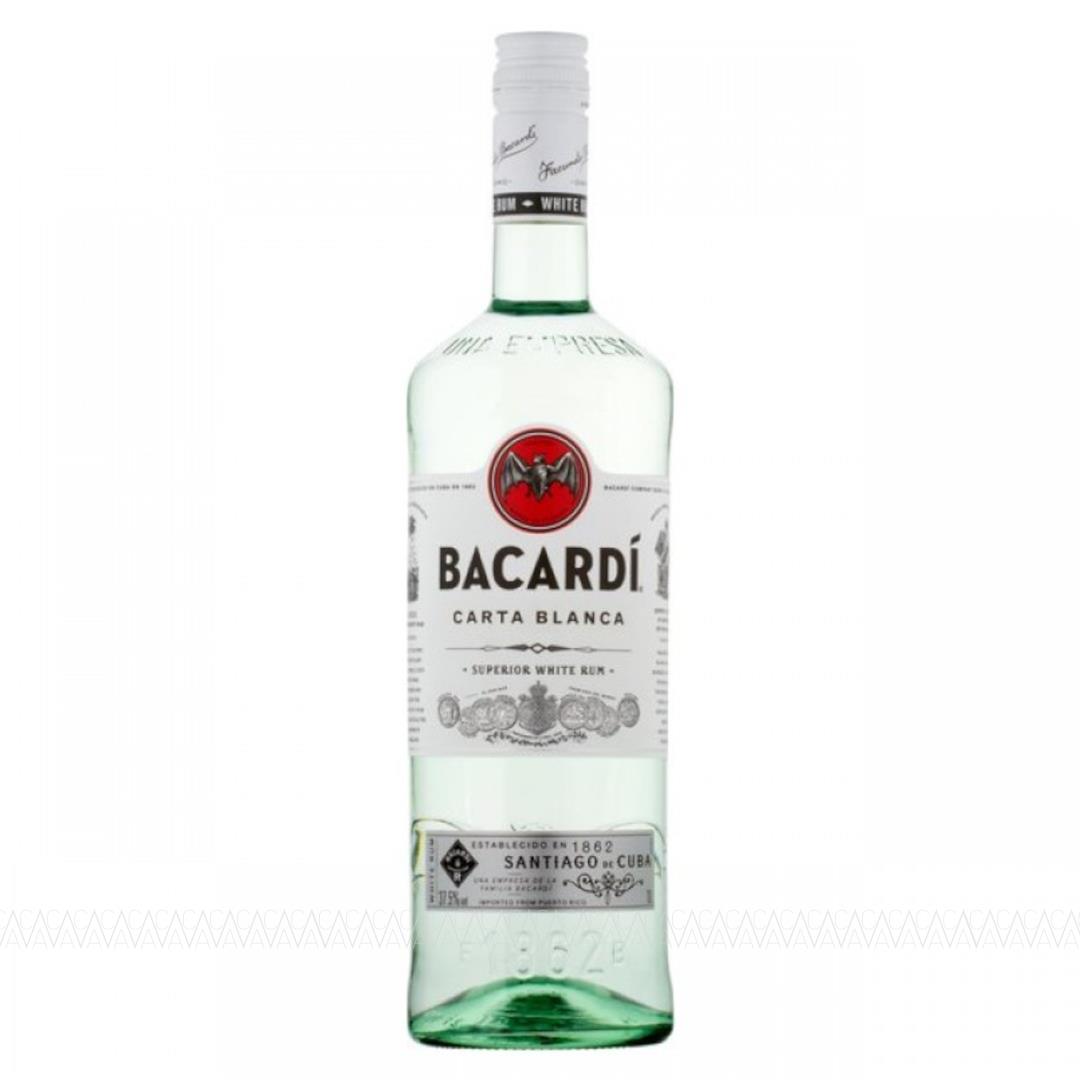 Bacardi Carta Blanca White Rum 1 Λίτρο