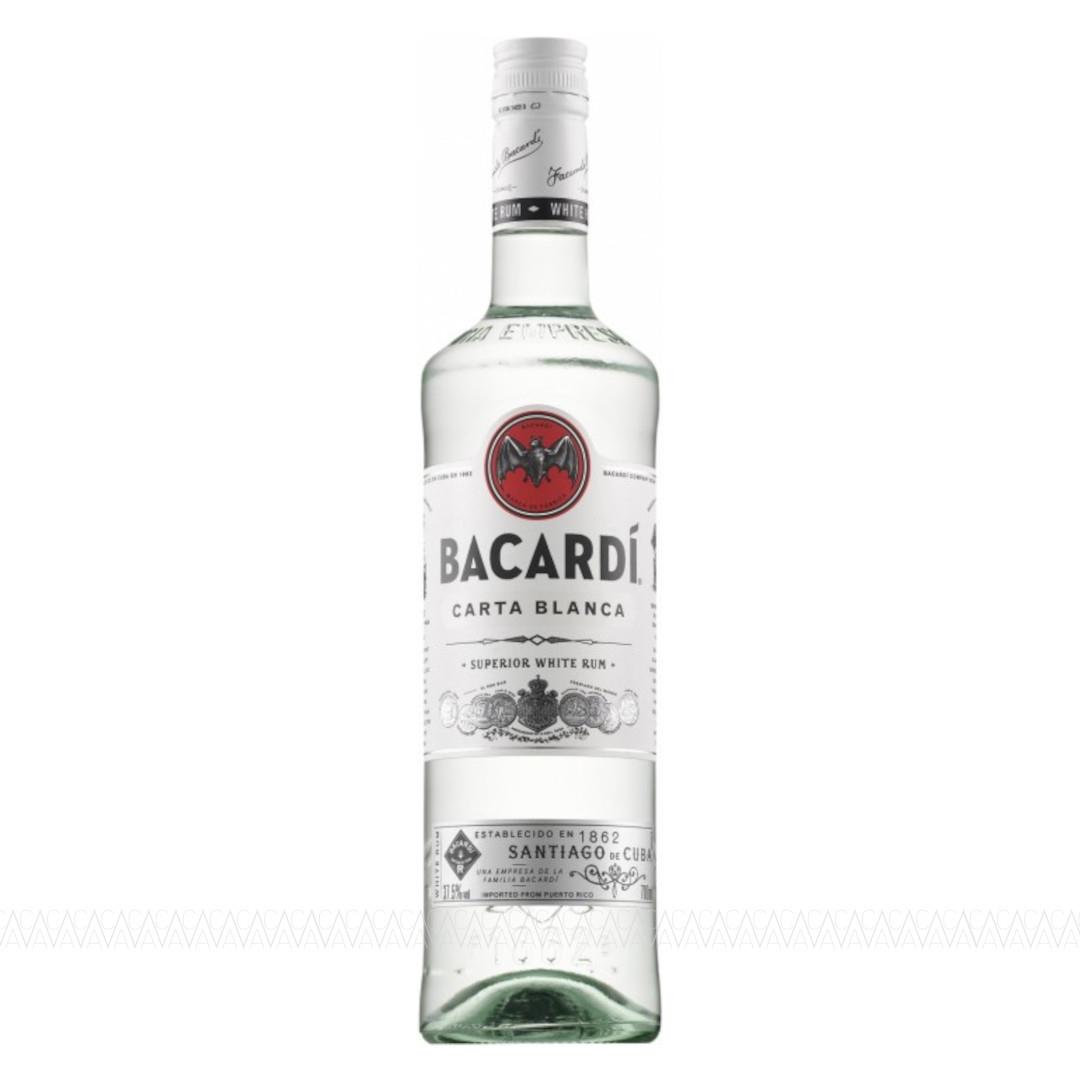 Bacardi Carta Blanca White Rum 700ml