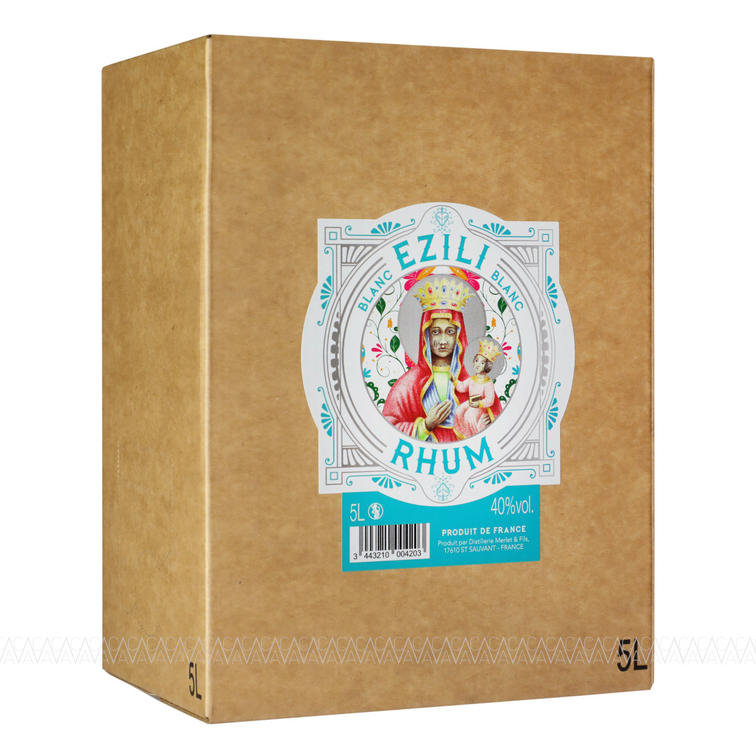 Ezili Blanc (White) Rum Bag In Box Ασκός 5L