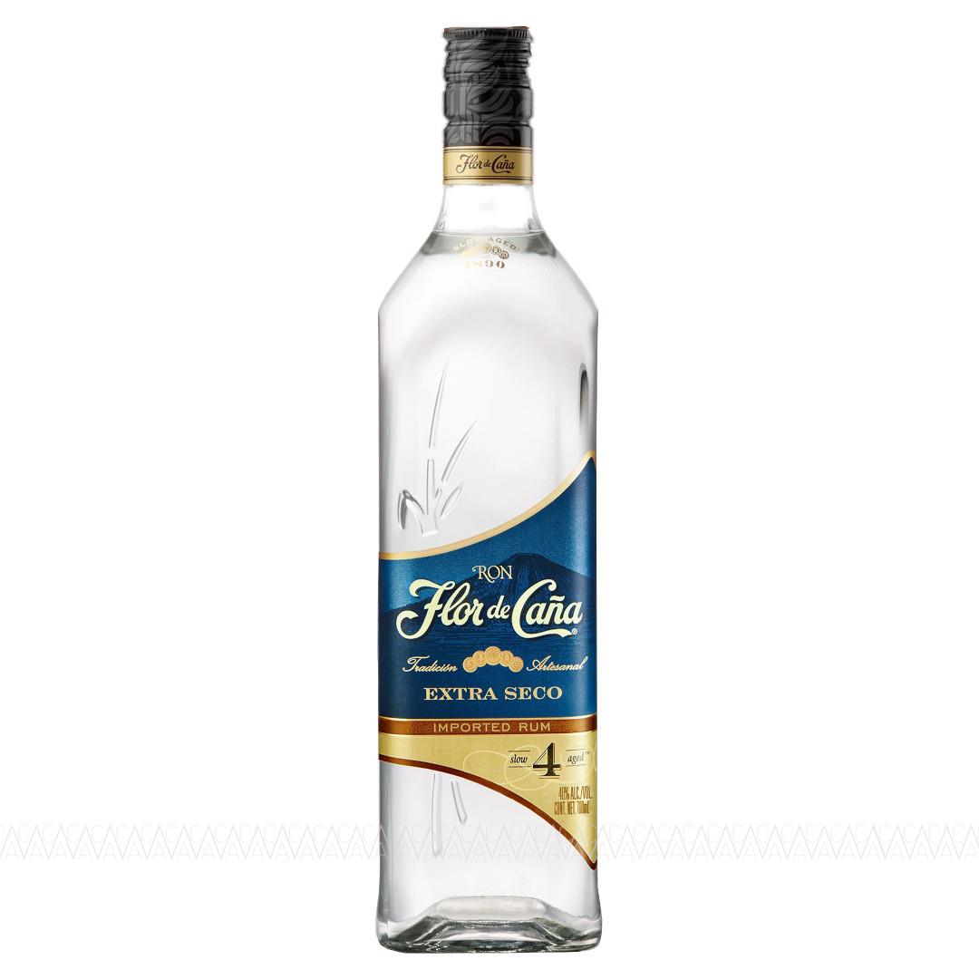 Flor De Cana 4 Years Old Extra Seco White Rum 700ml