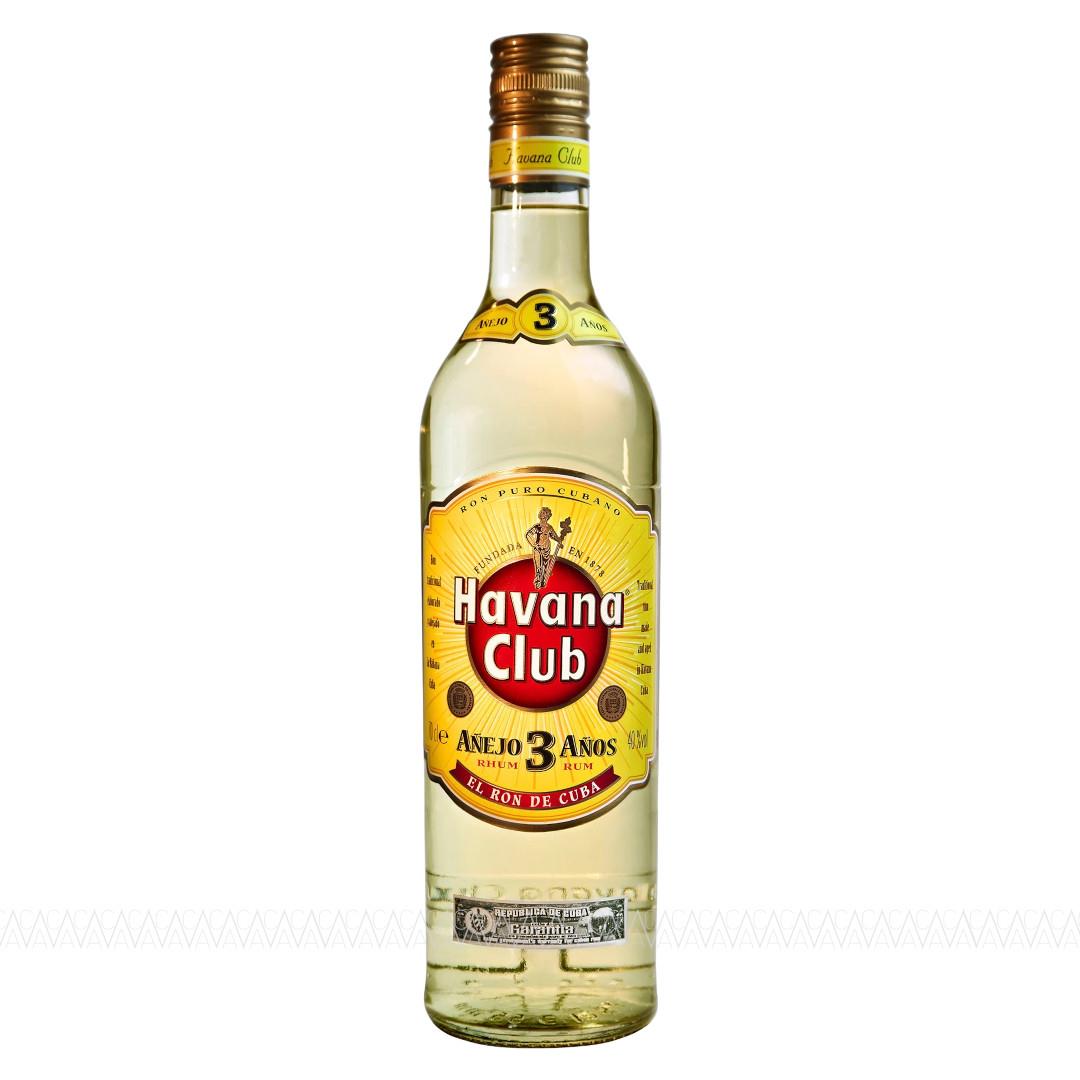 Havana Club Anejo 3 Years Old Rum 700ml