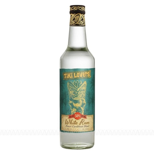 Tiki Lovers White Rum 50% alc. 700ml