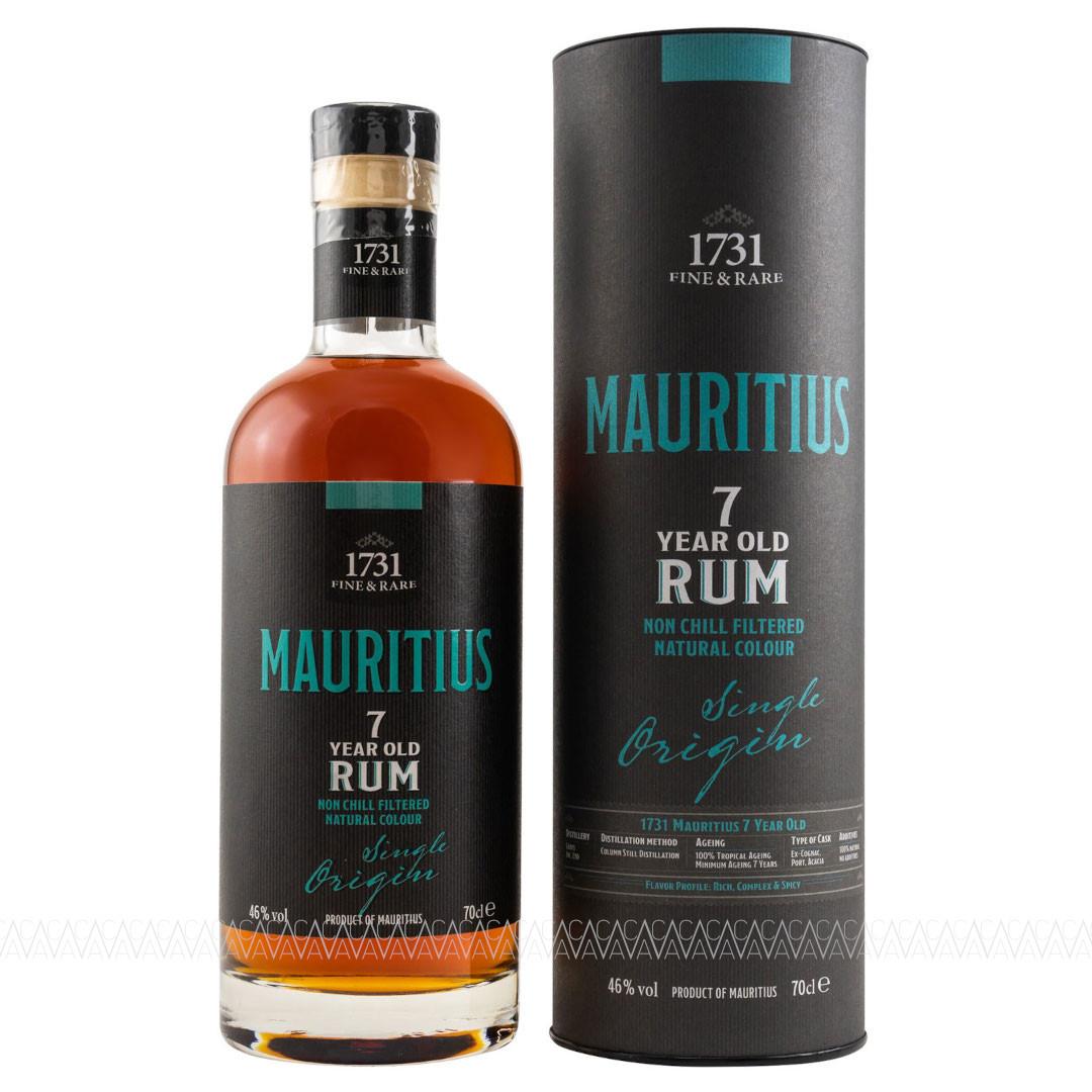 1731 Fine & Rare Mauritius 7 Years Old Rum 700ml