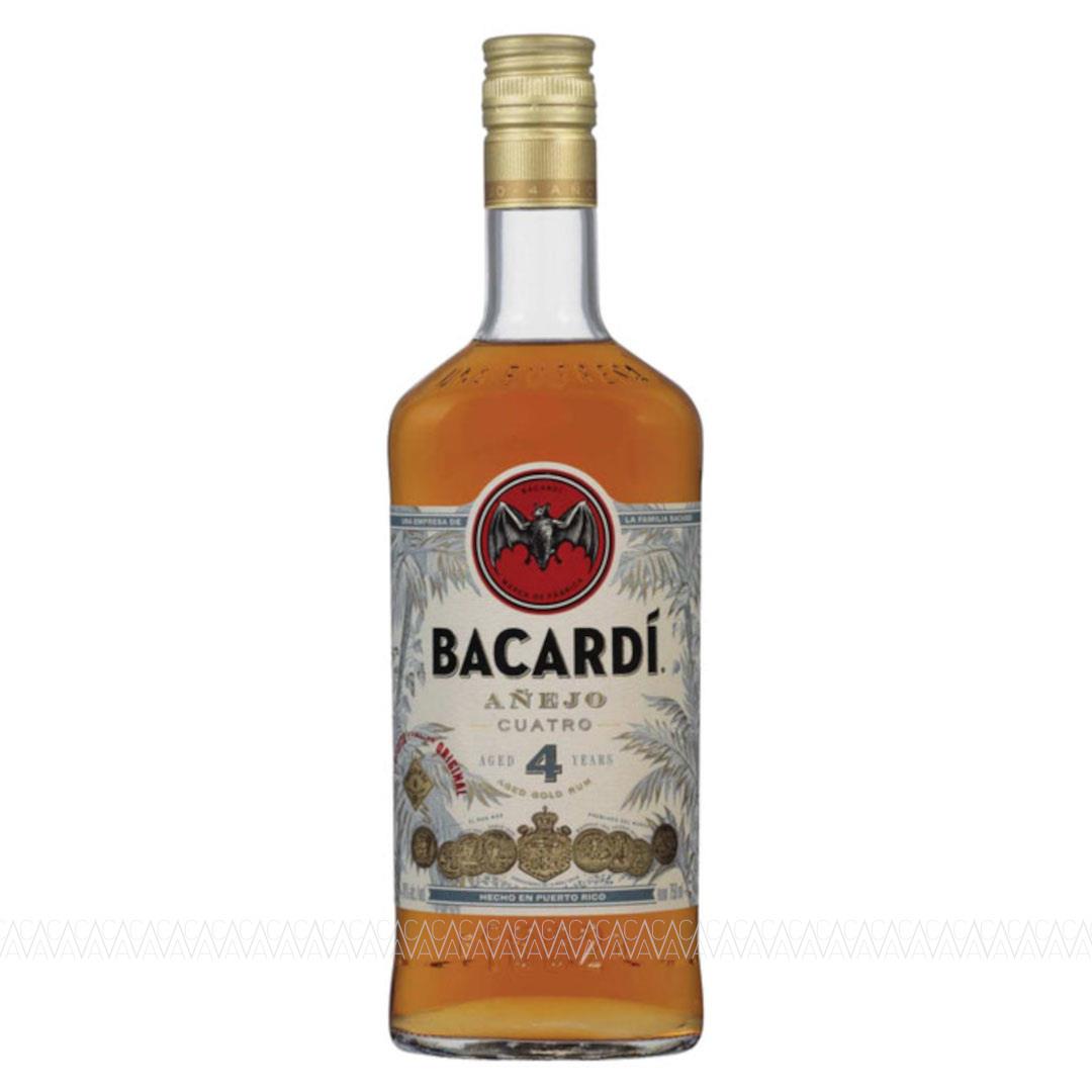 Bacardi Anejo Cuatro 4 Years Old Rum 700ml