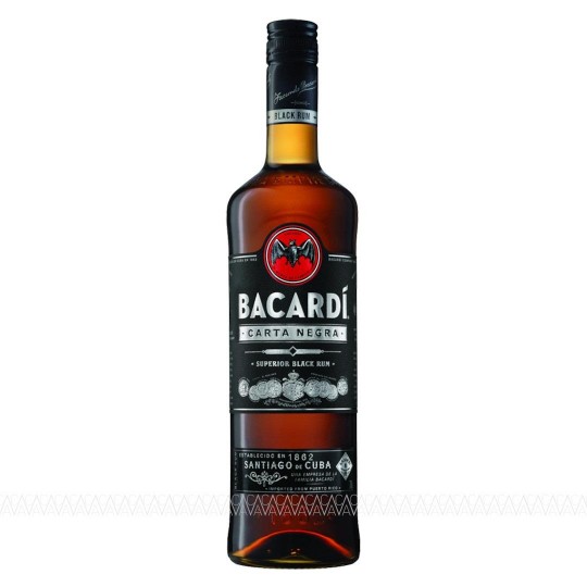 Bacardi Carta Negra Black Rum 700ml