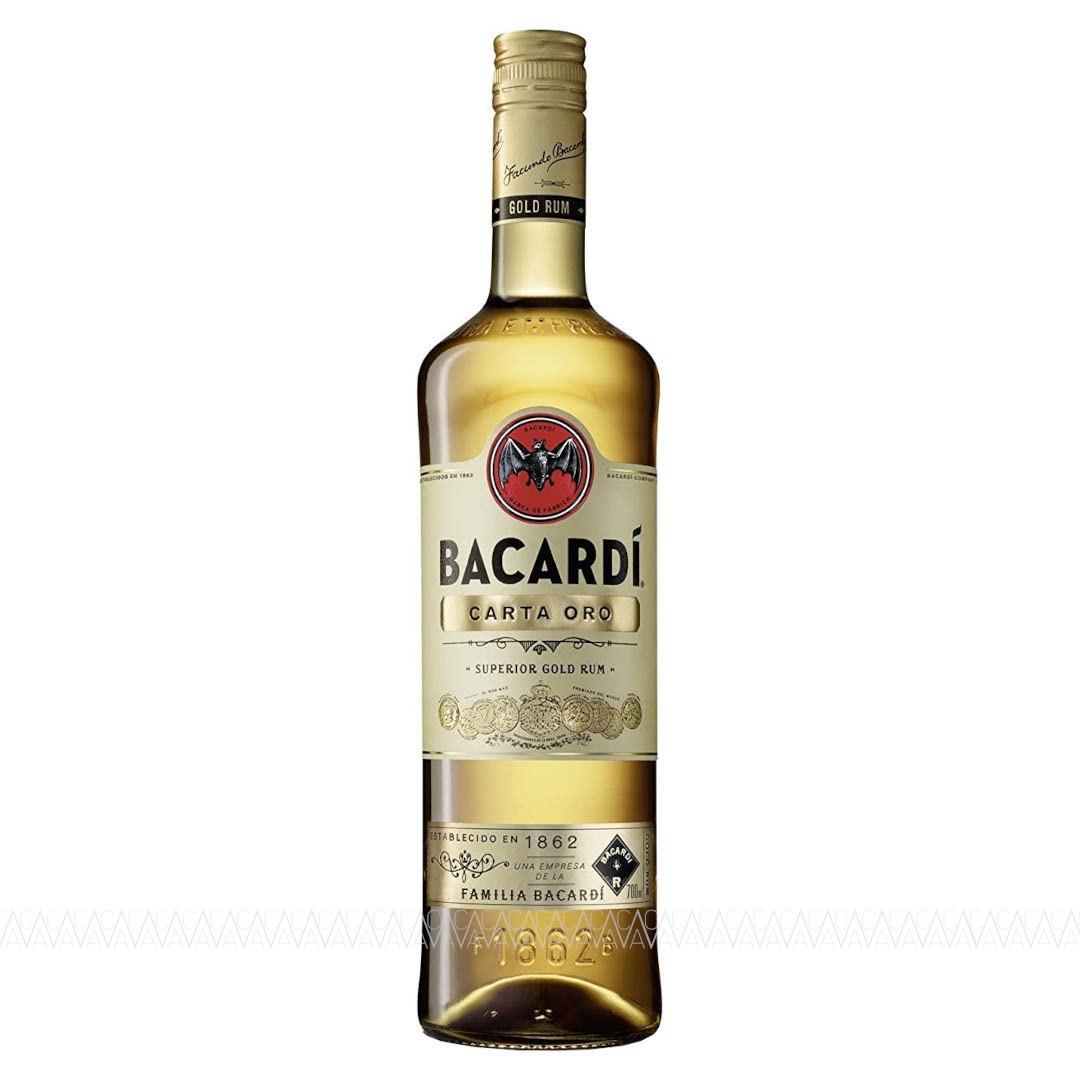 Bacardi Carta Oro Gold Rum 700ml