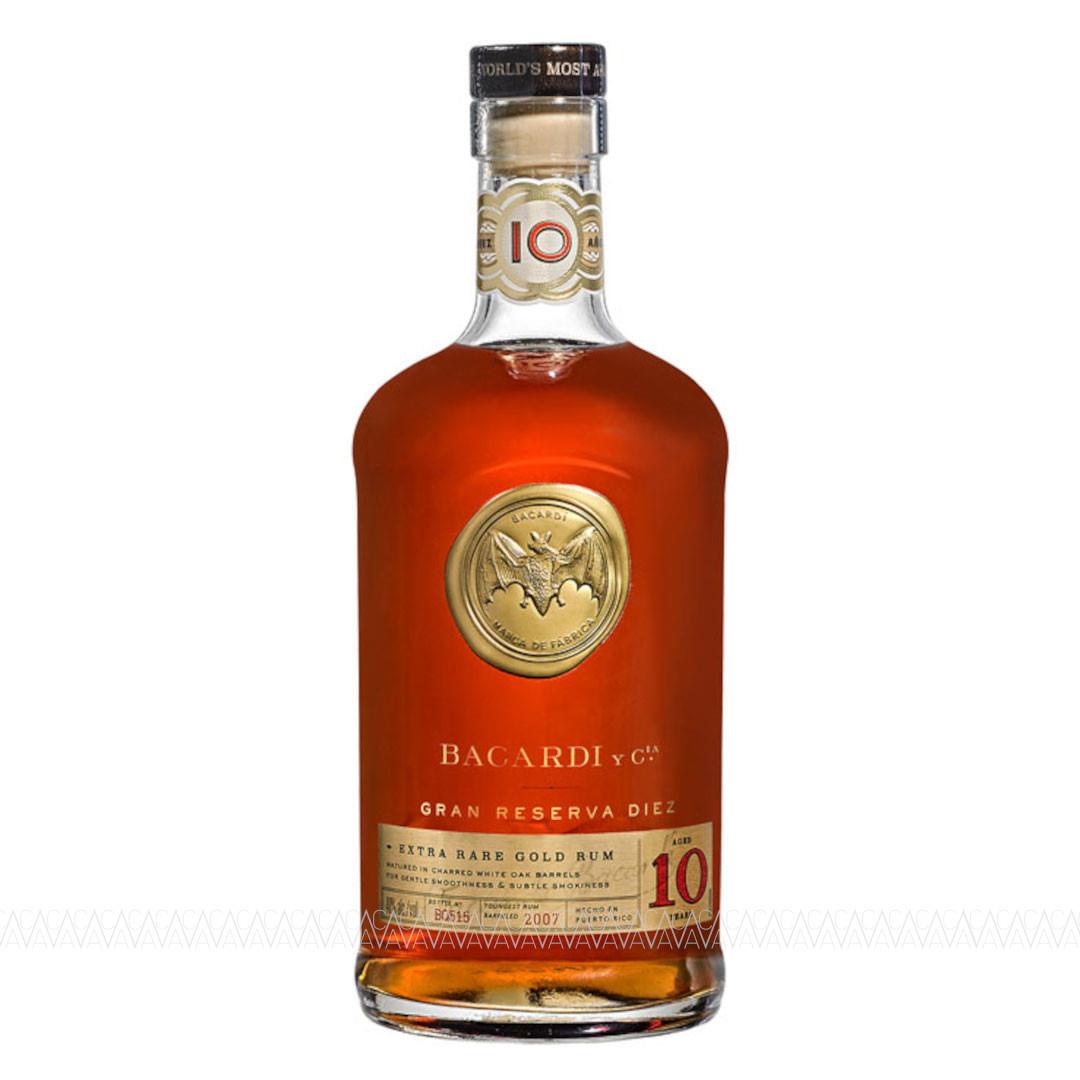 Bacardi Gran Reserva Diez 10 Years Old Rum 700ml