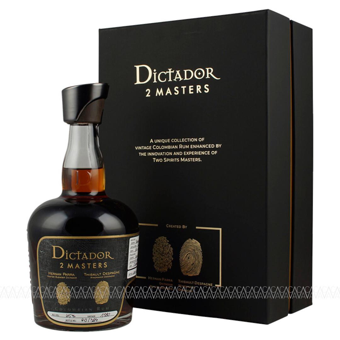 Dictador 2 Masters Chateau d' Arche 1980 Vintage 37 Years Old Rum 45% alc. 700ml Dictador 2 Masters Chateau d' Arche 1980 Vintage 37 Years Old Rum 45% alc. 700ml