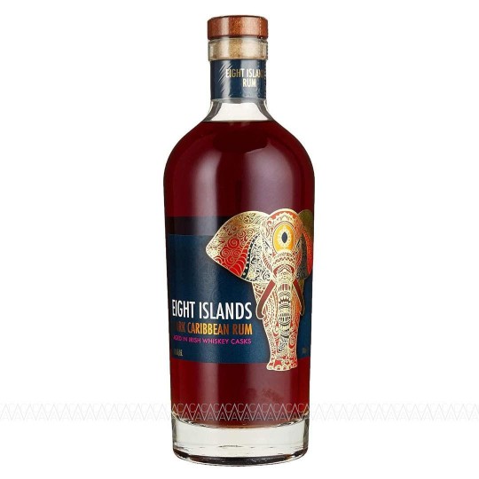 Eight Islands Dark Caribbean Rum 700ml