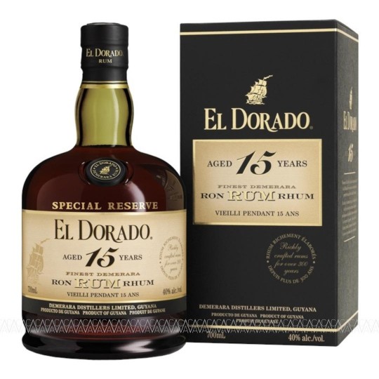 El Dorado 15 Years Old Rum 700ml
