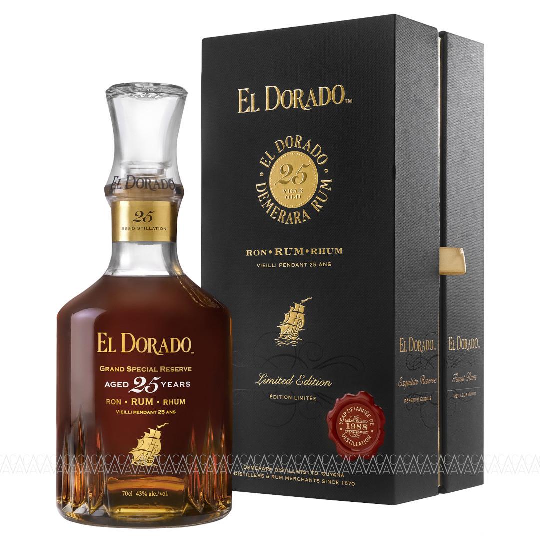 El Dorado 25 Years Old Rum 700ml