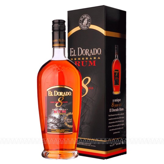 El Dorado 8 Years Old Rum 700ml