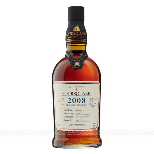 Foursquare 2008 12 YO Single Blended Barbados Rum 700ml