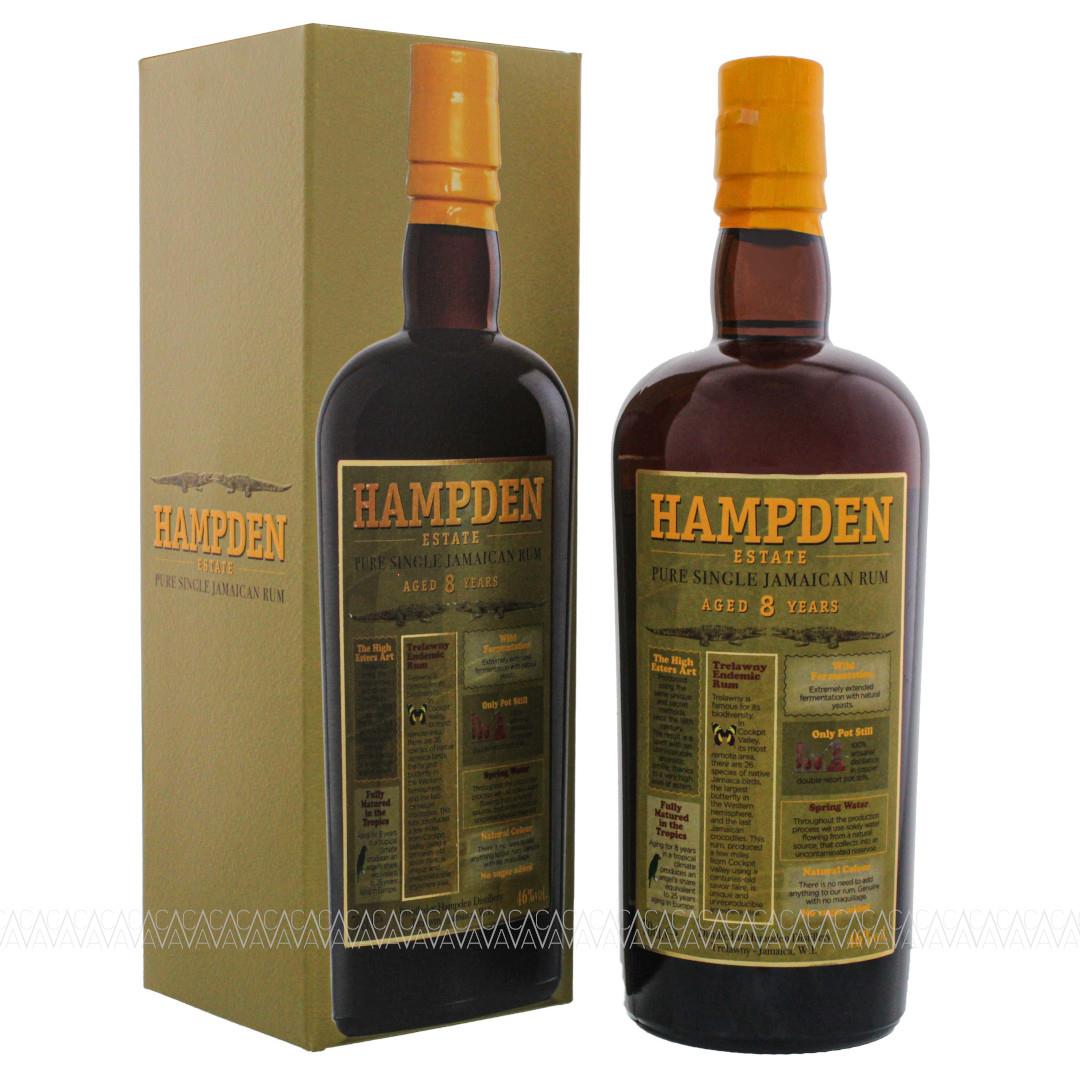 Hampden Estate 8 Years Old Jamaican Rum 700ml