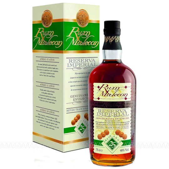 Malecon Reserva Imperial 25 Years Old Rum 700ml