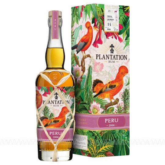 Plantation Peru 2006 Rum 47.9% alc. 700ml