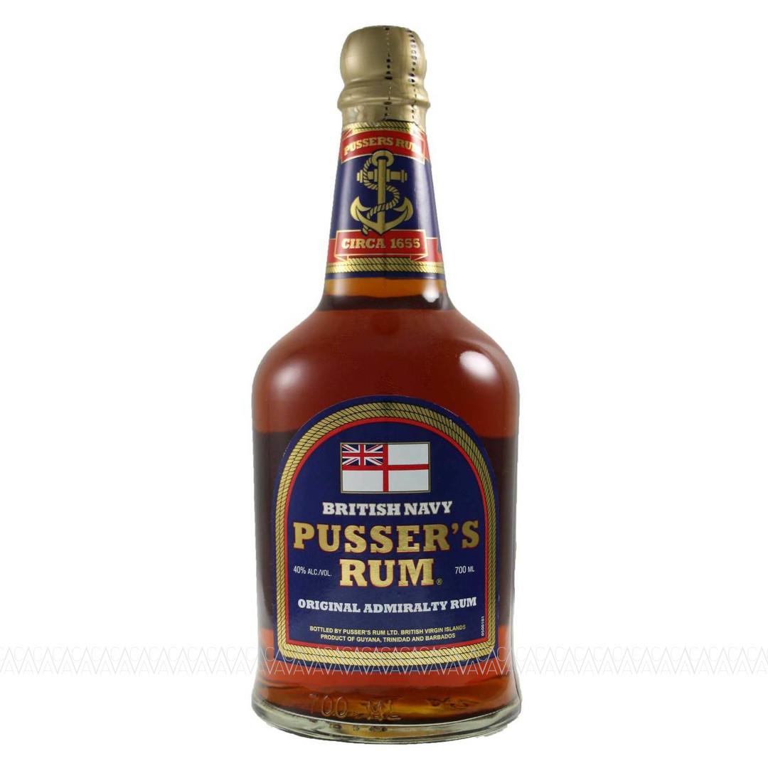 Pusser's British Navy Blue Label Rum 700ml